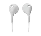 iLuv Bubble Gum 2 iEP205 Earphone - Stereo - White - Mini-phone (3.5mm) - Wired - Earbud - Binaural - Open - 3.94 ft Cable 1 thumbnail image