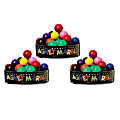 Dowling Magnets Solid Magnet Marbles, Assorted Colors, 20 Marbles Per Pack, Set Of 3 Packs