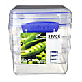 Sistema Snack Container, 1.2-Liters, Pack Of 3
