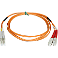 Eaton Tripp Lite Series Duplex Multimode 50/125 Fiber Patch Cable (LC/SC), 1M (3 ft.) - Patch cable - N51601M 1 thumbnail image