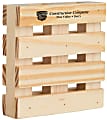 Custom Wooden Pallet Coaster, 3-1/8" x 3-1/8", Wood 1 thumbnail image