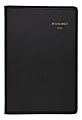 AT-A-GLANCE® Daily Appointment Book/Planner, Quarter-Hourly, 5-1/2" x 8-1/2", Black, January to December 2020 