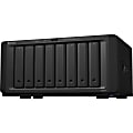 Synology DiskStation DS1821+ SAN/NAS Storage System - AMD Ryzen V1500B 2.20 GHz - 8 x HDD Supported - 0 x HDD Installed - 8 x SSD Supported - 0 x SSD Installed - 4 GB RAM - Serial ATA Controller