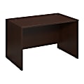 Bush Business Furniture Components Elite Desk, 48"W x 30"D, Mocha Cherry, Standard Delivery