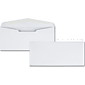 Quality Park No. 10 Business Envelopes with Gummed Closure and Diagonal Seam - Business - #10 - 4 1/8" Width x 9 1/2" Length - 24 lb - Gummed - White - Wove - 500 / Box 1 thumbnail image