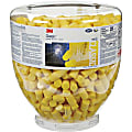 E-A-R Classic Earplugs - Medium Size - Yellow - Polyurethane Foam - 2 Pair - 500 / Bottle 1 thumbnail image