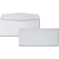 Quality Park Embossed Ridges No. 10 Envelopes - Business - #10 - 4 1/8" Width x 9 1/2" Length - 24 lb - Gummed - Poly - 500 / Box - White 1 thumbnail image