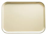 Cambro Camtray Rectangular Serving Trays, 15" x 20-1/4", Cameo Yellow, Pack Of 12 Trays