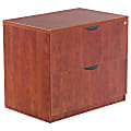 Alera® Valencia 35"W Lateral 2-Drawer File Cabinet For Computer Desk, Medium Cherry 1 thumbnail image