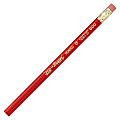Moon Products Big Dipper Jumbo Pencil, #2 Lead, Red Barrel, Pack Of 12