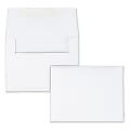Quality Park® Invitation Envelopes, 4 3/8" x 5 3/4", Gummed Seal, White, Box Of 100
