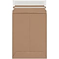 Partners Brand Kraft Stayflats® Utility Mailers, 6" x 9", Brown, Pack of 250  