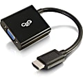 C2G HDMI to VGA Adapter - HDMI to VGA Converter - M/F - Video converter - HDMI - VGA - black