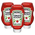Heinz Ketchup Squeeze Bottles, 20 Oz, Pack Of 3 Bottles 1 thumbnail image