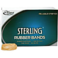 Alliance Rubber 24145 Sterling Rubber Bands, Size #14, 2" x 1/16", Natural Crepe, Approximately 3100 Bands 1 thumbnail image