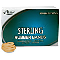 Alliance Rubber 24305 Sterling Rubber Bands, Size #30, 2" x 1/8", Natural Crepe, Approximately 1500 Bands 1 thumbnail image