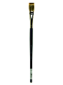 Royal & Langnickel Sabletek Long-Handle Paint Brush L99590, Size 30, Flat Bristle, Sable Hair, Blue 1 thumbnail image