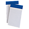 TOPS Micro Perforated Writing Pads, 50 Sheets, 3" x 5" - White, Pack Of 12