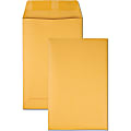 Quality Park 6 x 9 Catalog Mailing Envelopes - Catalog - #1 - 6" Width x 9" Length - 28 lb - Gummed - Kraft - Kraft - 100 / Box