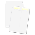 Quality Park™ Catalog Envelope, #10 1/2, 9" x 12", Square Flap, Gummed Closure,, White, Box Of 100