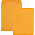 Quality Park® Catalog Envelopes, Gummed Closure, 9" x 12", Brown, Box Of 100 1 thumbnail image