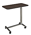 Medline Economy Overbed Table, 4 5/8" x 18 1/8" x 32 1/2", Walnut 1 thumbnail image