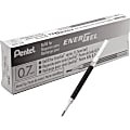 EnerGel Liquid Gel Pen Refill - 0.70 mm Point - Black Ink - Smudge Proof, Quick-drying Ink, Glob-free - 12 / Box