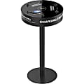 ChargeTech Power Table 12-Cable Charging Station - Wired - Mobile Device - Charging Capability - Black 1 thumbnail image