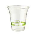 World Centric® PLA Cold Cups, 12 Oz, Clear, Carton Of 1,000 Cups
