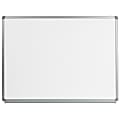 Flash Furniture Magnetic Dry-Erase Whiteboard, 36" x 48", Aluminum Frame With Silver Finish 1 thumbnail image