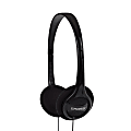 Koss® KPH7 Portable Over-The-Head Headphones, Black 1 thumbnail image
