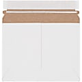 Partners Brand Stayflats® Lite Mailers, 8" x 6", White, Pack of 200  