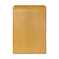 Quality Park® Catalog Envelopes, Gummed Closure, 12" x 15 1/2", Brown, Box Of 250