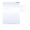 Laser 2-Sided Healthcare Medical Billing Statements, 1-Part, 8-1/2" x 11", Blue, Pack Of 2,500 Sheets - WLCS107BK2500 1 thumbnail image