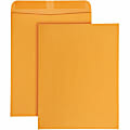 Quality Park Kraft Catalog Envelopes - Catalog - #15 1/2 - 12" Width x 15 1/2" Length - 28 lb - Gummed - Kraft - 100 / Box - Kraft 1 thumbnail image