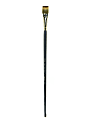 Royal & Langnickel Sabletek Long-Handle Paint Brush L95510, Size 24, Bright Bristle, Sable Hair, Blue 1 thumbnail image
