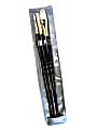 Princeton Real Value Series 9131 Brush Set, Natural Bristle, Blue, Set Of 3 1 thumbnail image