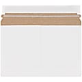 Partners Brand Stayflats® Lite Mailers, 9 1/2" x 6", White, Pack of 200 