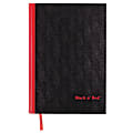 Black n' Red™ Notebook/Journal, 11 3/4" x 8 1/4", 192 Pages (96 Sheets), Black/Red, (D66174) 1 thumbnail image