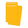 Quality Park® Redi-Seal™ Catalog Envelopes, 6" x 9", Self-Adhesive, Kraft, Box Of 100