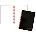 Black n' Red™ Notebook/Journal, 8 1/4" x 5 7/8", Black/Red, 70 Sheets 1 thumbnail image