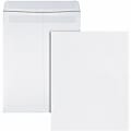 Quality Park® Redi-Seal® Catalog Envelopes, 9 1/2" x 12 1/2", Self-Sealing, White, Box Of 100