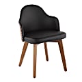 LumiSource Ahoy Chair, Walnut/Black
