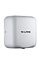Alpine Hemlock Commercial Automatic High-Speed 220V Electric Hand Dryer, White