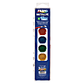 Prang® Washable Watercolor Set with Brush, Semi-Moist Metallic, Set Of 8 Colors 1 thumbnail image
