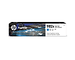 HP 982X PageWide Cyan High-Yield Cartridge, T0B27A