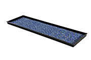 Anji Mountain 4-Pair Rubber Boot Tray, Blue/Ivory/Black 1 thumbnail image