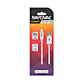 Rayovac Lightning To USB-A Cable, 10', Assorted Colors, MP7947