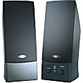Cyber Acoustics CA-2011WB 2.0 Speaker System - 4 W RMS - Black - 85 Hz to 18 kHz
