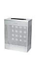Alpine Industries Steel, Indoor Trash Can, 23 Gallon, Silver (438-23-SS) 1 thumbnail image